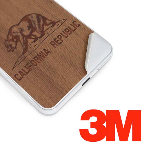 California Wood Flag Google Pixel 3 Skin